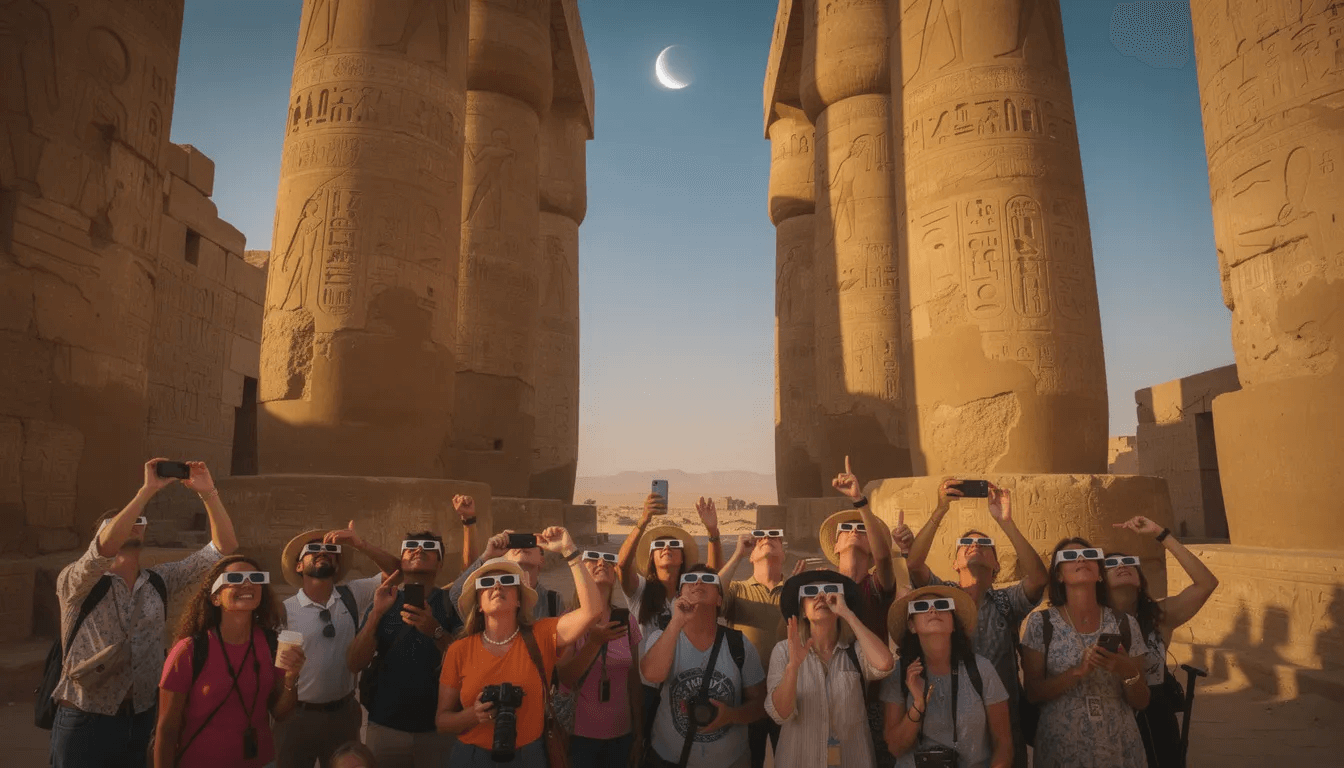 2027 Total Eclipse Egypt Tour | Nourbelle Tours
